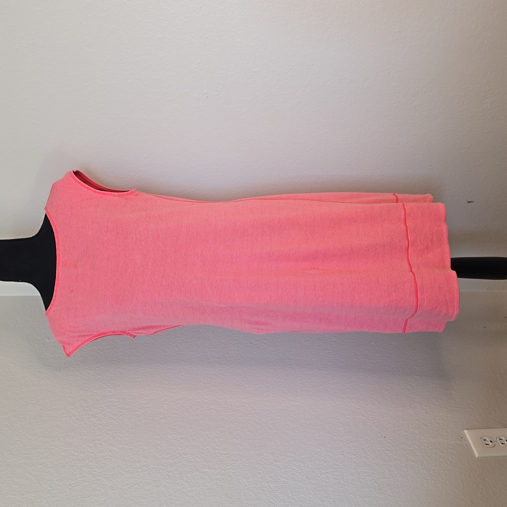 Tommy Bahama REVERSIBLE Cotton Shift Dress in Coral Size S